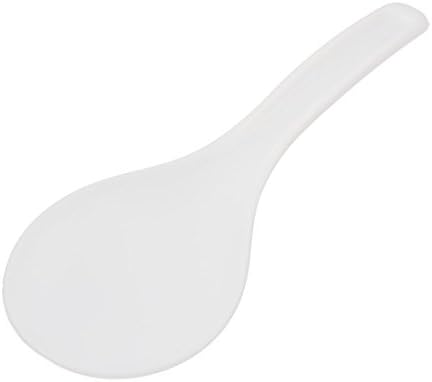 Uxcell Plastic House Housedge Kitchenware Tool Rice Reution Meal Scoop White