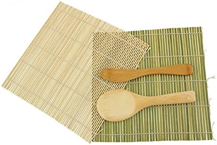 JapanBargain Sushi Rolling Kit-2 x tapetes, combinação