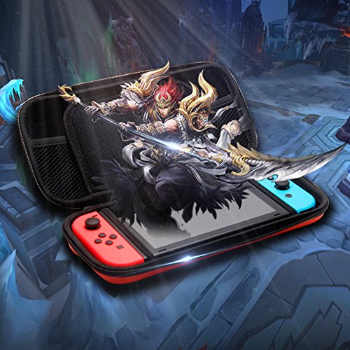 Caixa de transporte para Nintendo Switch SH-NIN EVA EVA Protetive Storage Bag com 9 titular