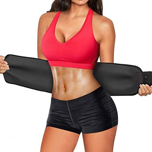 SkinnyBoost Belly Blasterline da cintura Belt-Sweat Sweat Sweat Sweet Trainer Body Shaper para homens e mulheres com efeito de sauna