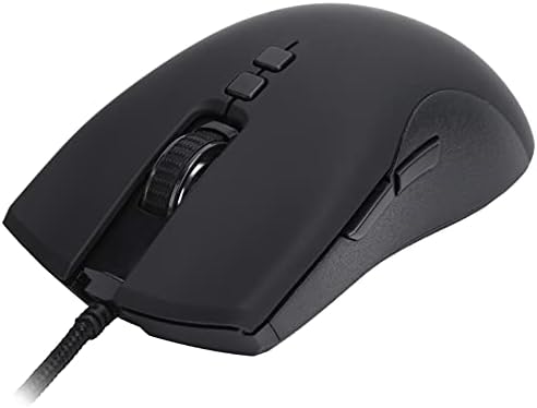 POMYA YYOYY GAMING Mouse com RGB Light Light - Mouse de computador de design ergonômico com fio - suporta 800, 1600, 3200,