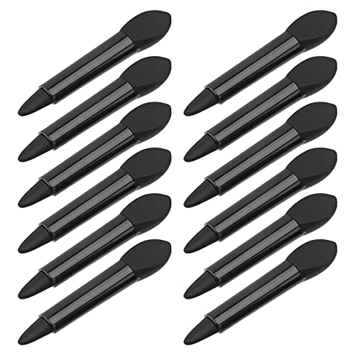 1set20pcs pincéis sem pêlos de manteiga prática Máscara de silicone mais cheia de silicone preto máscara de limpeza