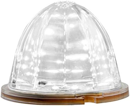 GG Grand General 81941 âmbar/clássico clássico Surface Mount 18 LED Turn/Marker Light com moldura de aço inoxidável