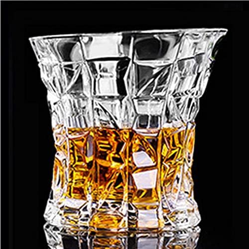 Copos de vinho domésticos copos de uísque de cristal premium antiquados copos de copos de utensílios escoceses para amantes escoceses