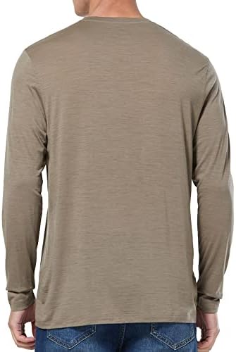 Camada de base de lã de Woolinkin Merino - Men's 150 Ultralight térmico lã sub -camiseta