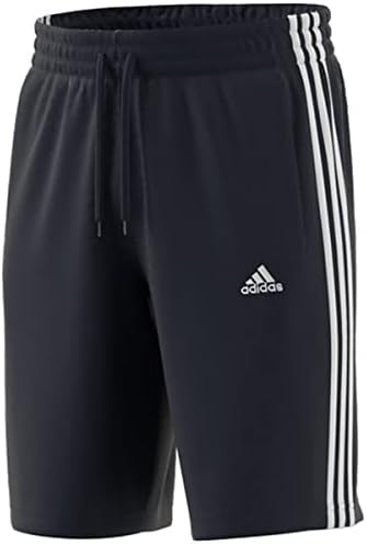 shorts essenciais de 3 listras da adidas masculina