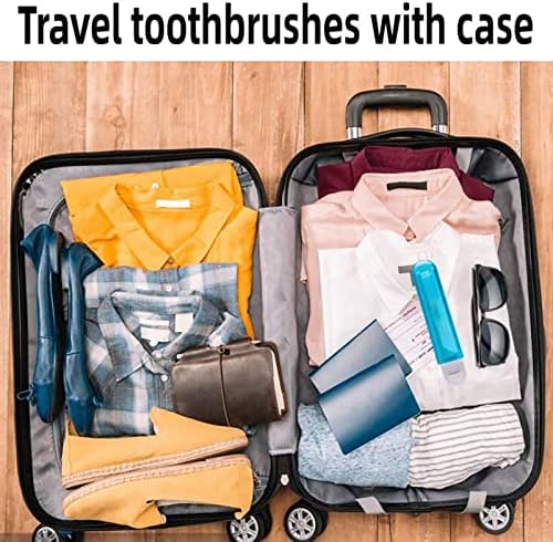 Toothbushcush bolso acampamento higiênico viagens dobráveis ​​compactas pasta de dente
