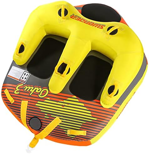 Swonder electirc ar bomba com tubo de barco oahu3, tubo de reboque esportivo aquático para passeios de barco, tubo inflável