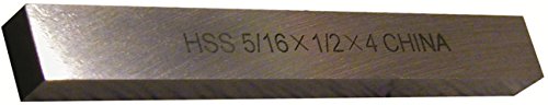 HHIP 2000-0385 Bit de ferramenta redonda de aço HSS, 3/8 x 5