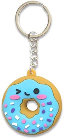 KIPP BROTHERS DONUT CHAYCHAINS SOFT RUBER - Pacote de 12, abril. 2 '' x 2 ''