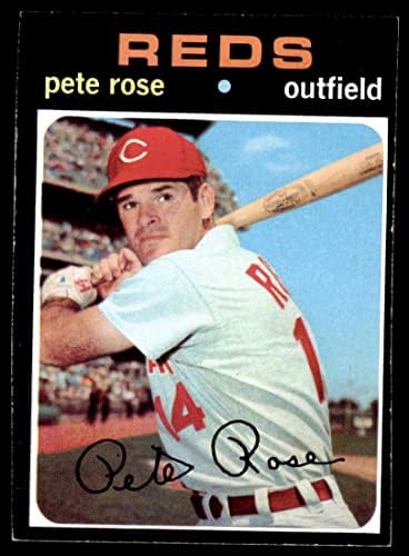 1971 Topps 100 Pete Rose Cincinnati Reds Ex/Mt Reds