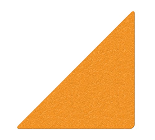 Fabricação INCOM: Triângulo de 6 do local de trabalho, laranja, laranja