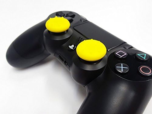 Tampas de aderência de polegar de polegar analógico Tampa de tampa de joystick para PS4 PS3 PS2 PS4 Pro Slim Xbox One Xbox 360 (4