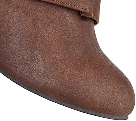 Botas de cunha para mulheres senhoras outono e inverno moda bela retro bordado bordado fios de salto grosso apontado no pé confortável não moendo o suporte do arco da palmilha