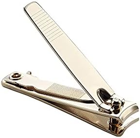 AMABEAZJD TOE ANEL CLIPPERS 1PCS Gold Carbon Steel Clipper Cutter, aparador profissional de manicure, cortador de unhas,