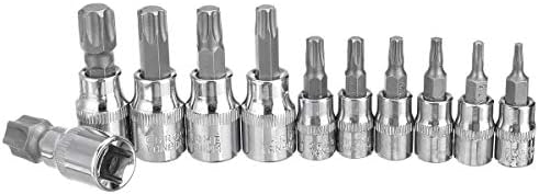 Mountain Men Tools Professional Torx Bit Socket Conjunto T10-T60 Prova de adulteração de segurança com orifício 1/4