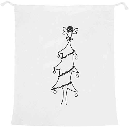 'Angel on Natal Tree' Laundry/Lavagem/Bolsa de Armazenamento