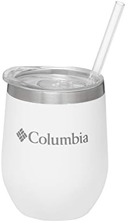 Columbia 12 FL OZ OZ PARA ISULADO DUPLA TOWLATLE Cocktail com palha, inoxidável