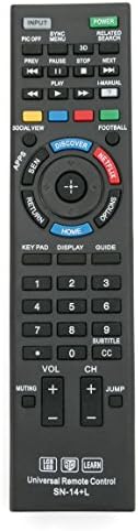 Novo Controle Remoto de Substitua Universal Sn-14+Al Fit para quase todos os Sony RM-YD005 RM-YD014 RM-YD018 RM-YD021 RM-YD024