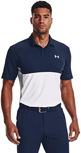 Under Armour Men Performance Blocked Golf Polo