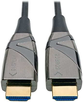 Cabo óptico ativo de fibra HDMI 2.0 de alta velocidade - 4k x 2k hdr @ 60 Hz, 4: m/preto, 100 m