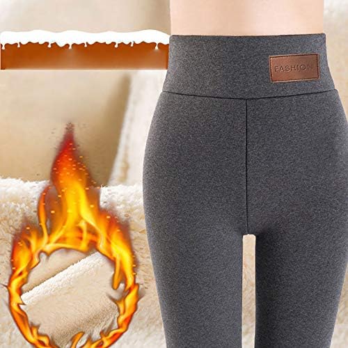 Calças de leis sólidas de inverno quente calça de lã apertada calça grossa de veludo mulheres calças leggings mulheres