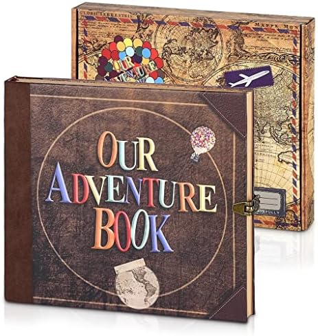 XXXDXDP Memory Álbum Diy Travel Foto Allum Journal Adventure Book para Office Viajante
