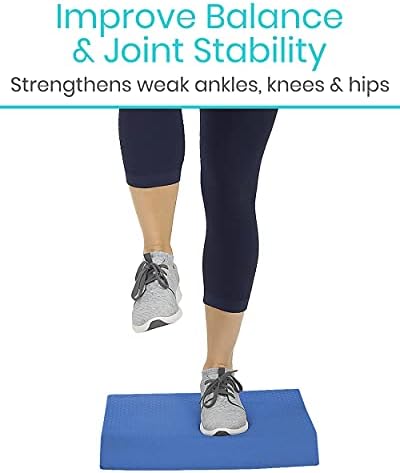 Vive Balance Pad - Espuma Grande Treinador de ioga Mat para Fisioterapia, Treino de Estabilidade, Exercício de Knee e tornozelo,