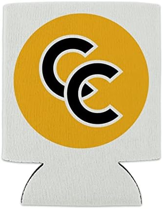 Logotipo secundário do Colorado College CAN - Bebida Huve Huve Hugger Isolador dobrável - suporte isolado de bebida