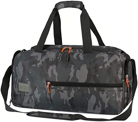 Marsbro Water Sports Sports Gym Travel Weekender Duffel Bag com compartimento de sapatos