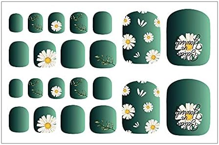 Aoyuexi Foot Unh Na unhas para mulheres e meninas, decalques de unhas à prova d'água decalques de unhas de unhas Diy Decoração de