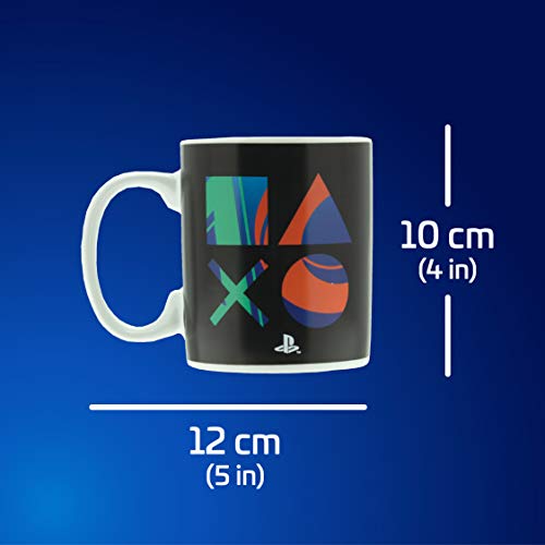 Paladone PlayStation Icons Change Caneca , multicolor, AMZ7560PS, 500 mililitros