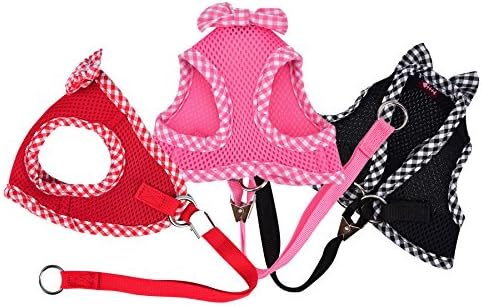 Catspia q Evie Harness, pequeno, vermelho