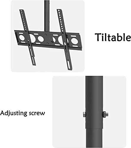 TV montada na parede, inclinação de TV inclinada TV TV TV MOLHE SUPORTE, para TVs de 26 a 60 polegadas de até 110 lbs, MAX Visa 400x400