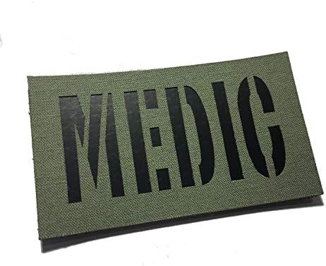 Ranger Green - Mil -Spec IR Infravery Medic Patch 3.5 x 2