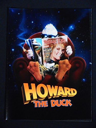Howard the Duck 1986 Lea Thompson Belo livreto promocional raro !!!!