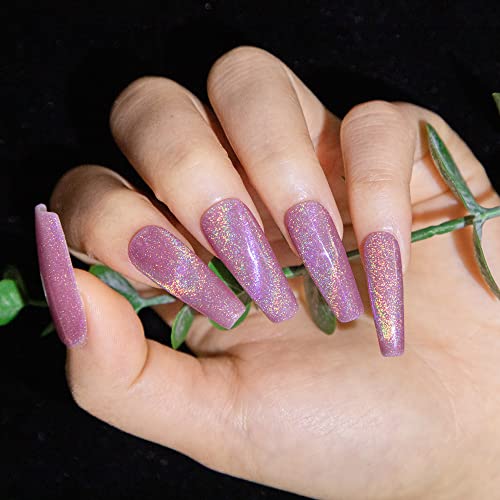 Supwee rosa arco -íris gato olho gel polishol holográfico 9d gato esmalte de gato sparkle unha gel esmalte com magnetic stick