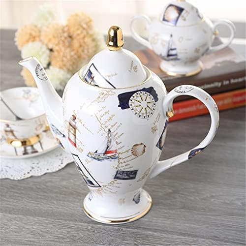 Copo de café Conjunto de chá de estilo europeu, departamento de cerâmica, conjunto de café criativo, chá da tarde em