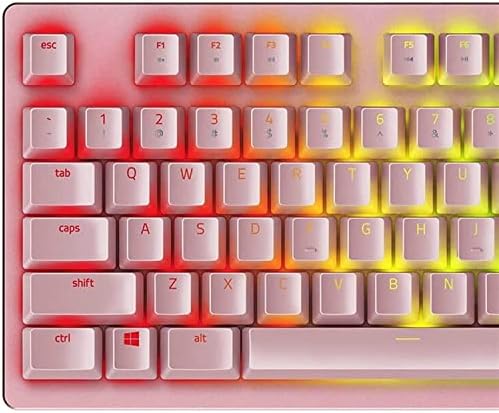 Hazhu Gaming Teclado RGB LED LIDA TACHOBOLA DE ALTO COM SWITCHES PARA Windows Gaming PC