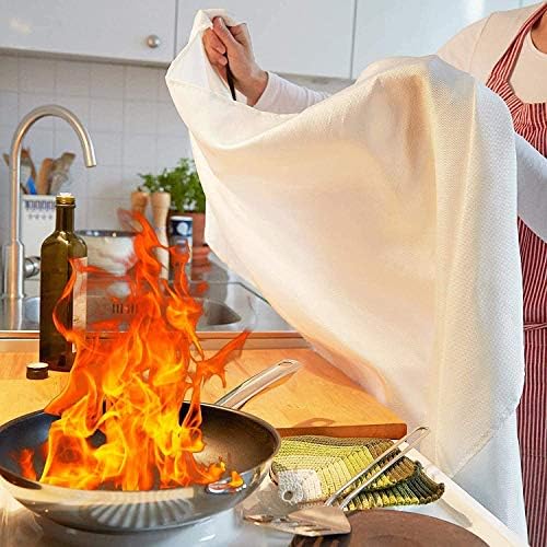 Tonyko Cobertores de incêndio de emergência, proteção retardante da chama e isolamento de calor projetado para cozinha,