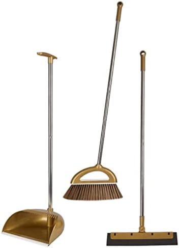 Ditudo Broom Dustpan Set Settle Long Handle Handel