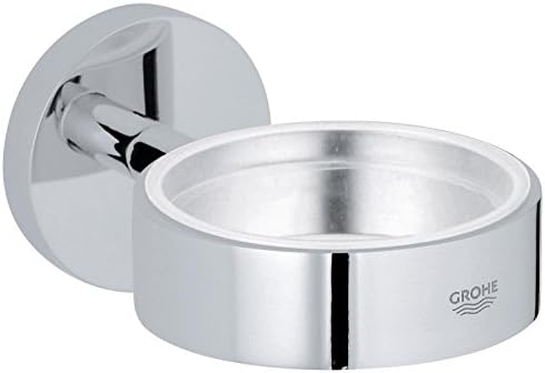 Grohe Cubo Essential Halter für glas/Seifenschale+BadAccessoires - Seifenschale | 40368001, Silber