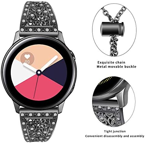 Aisports 20mm Redução rápida Banda de relógio Compatível para Samsung Galaxy Watch 5/5 Pro Band for Women, banda