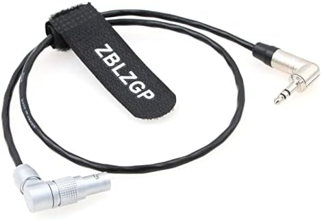 Zblzgp 3,5 mm TRS para rotativável 5 pinos Tentacle Syncode Cable para dispositivos ARRI ALEXA/SOL