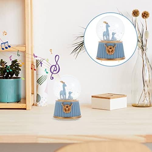 CANIGHT Office Decor Snowflake Kids Home Deer Music Snow With Quarrop Desktop Crianças de Natal