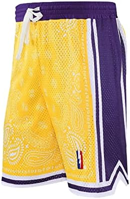 Shorts atléticos de basquete masculino kiaykl