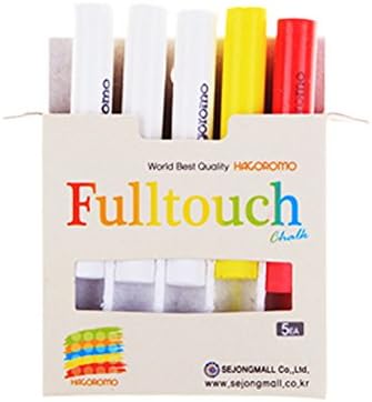 Hagoromo FullTouch Mix de 3 cores Chalk 1box branco, vermelho, amarelo