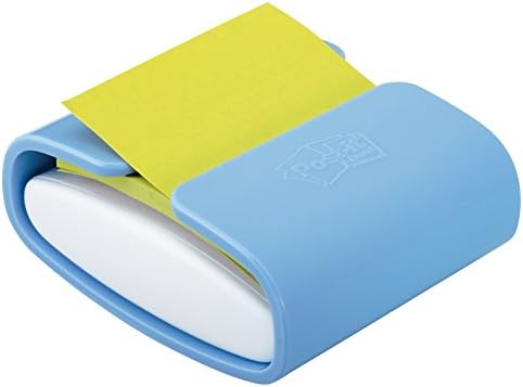 Post-it Pop-up Note Dispenser, Periwinkle, pacote inclui dispensador e um bloco de 45 folhas de notas pop-up