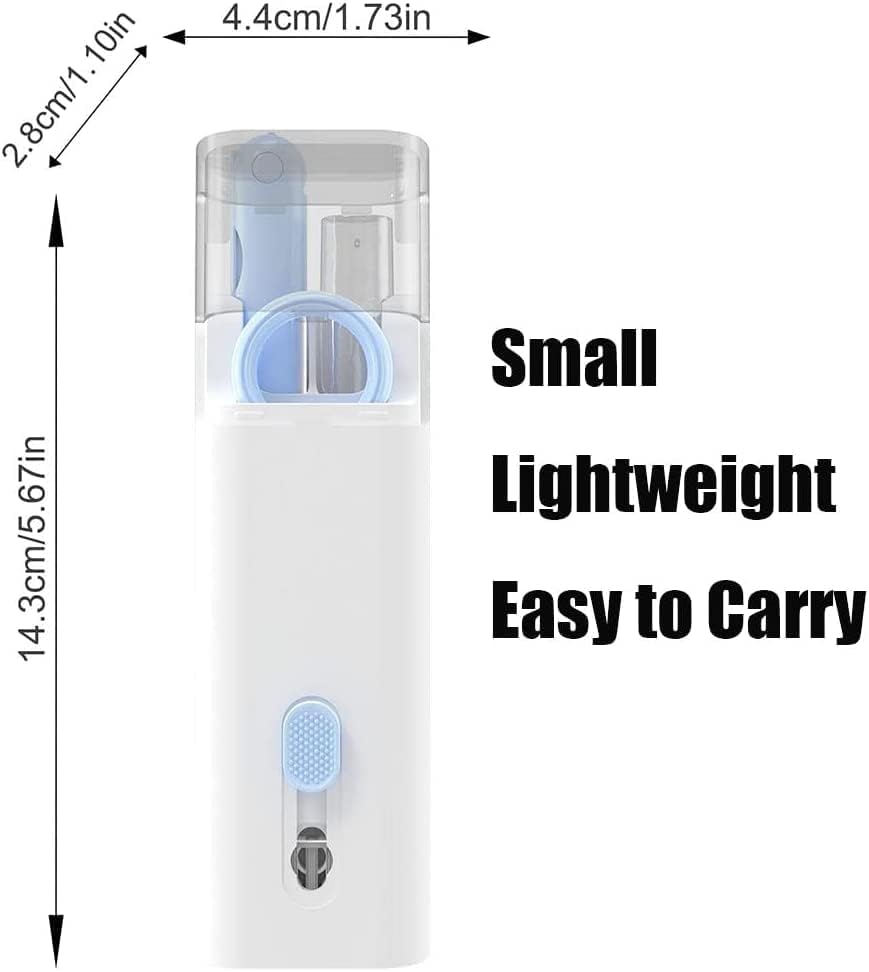 Kit de limpeza de 7 em 1 Electronics-Limpador de teclado, kit de limpeza portáteis portáteis multifuncionais Bluetooth, Duster Gap