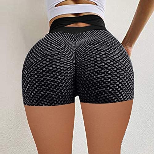 Vesniba nádegas levantando shorts de fitness esportivos de ioga casual calça de ioga feminina